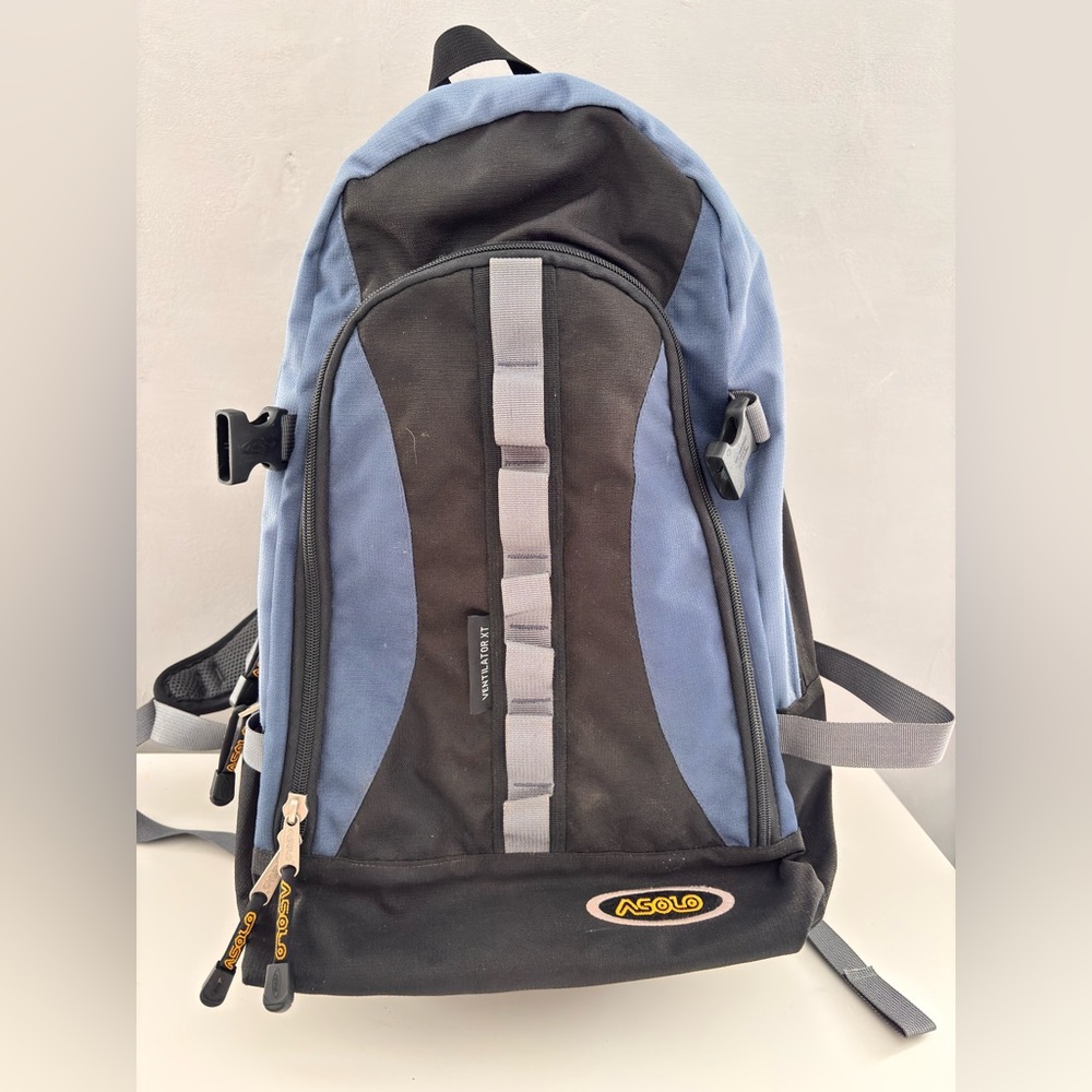 Asolo Black and blue Men's Backpack